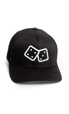 Black DiCED Flexfit Athletic Shape Hat