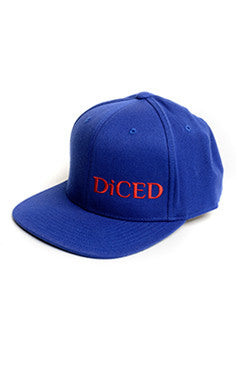 Blue DiCED High-Profile Wool Blend Hat
